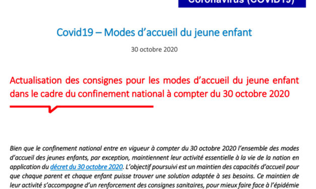 Guide ministériel protocole COVID